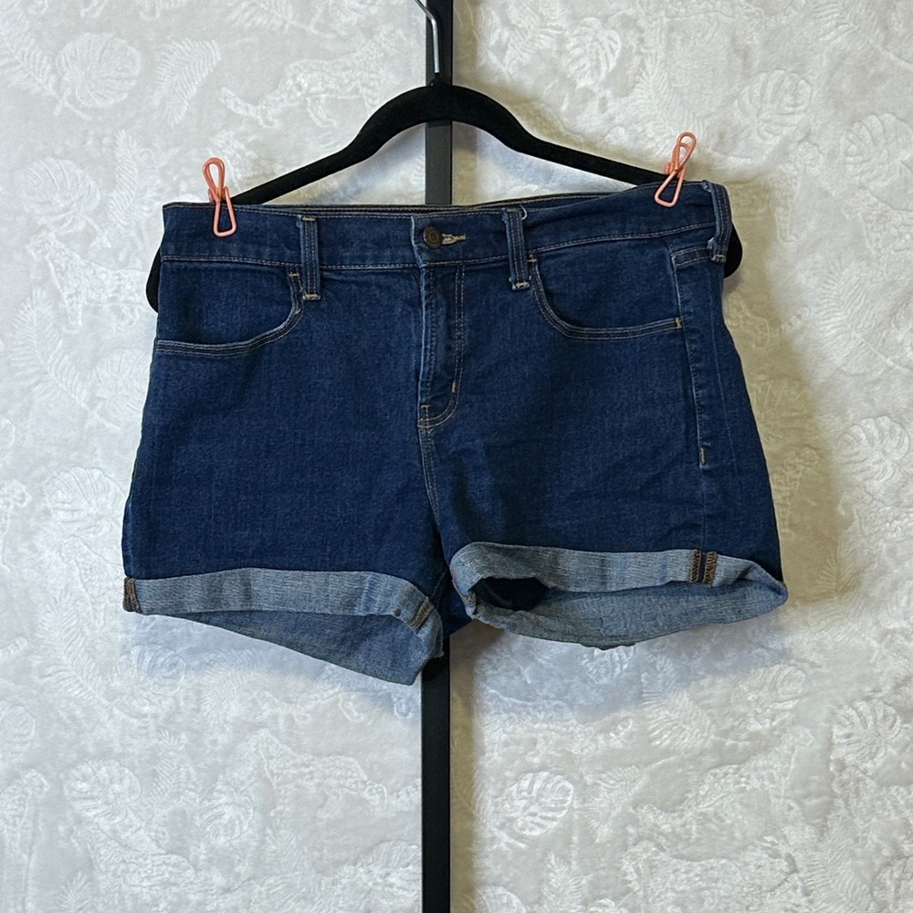 Old Navy Women's Dark Blue Jean Shorts